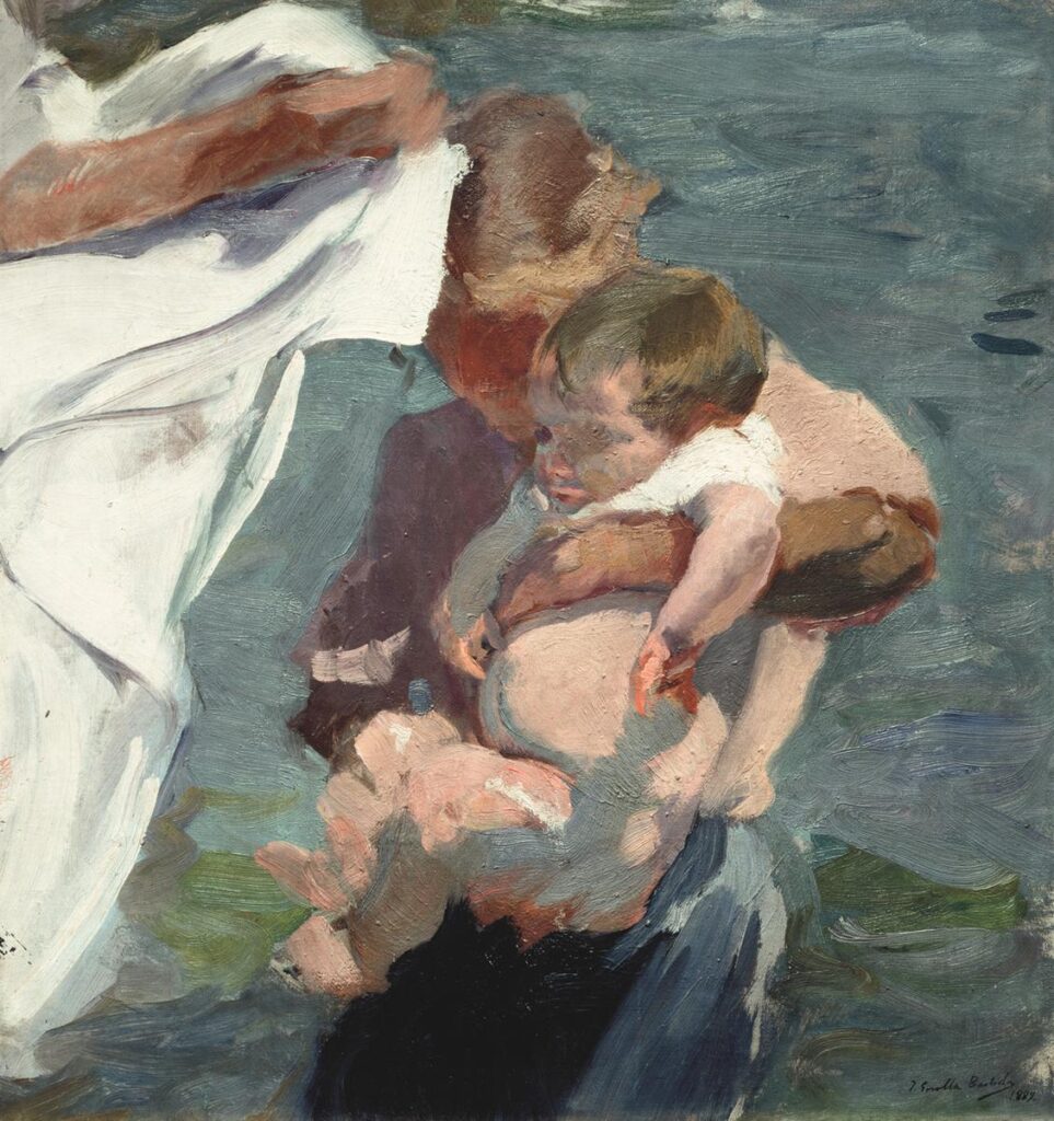 Sorolla. Estudio para El baño, 1899. Museo Sorolla