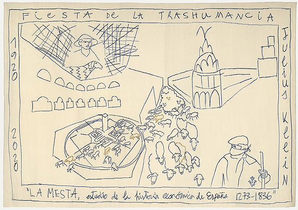 Patricia Esquivias. Fiesta de la trashumancia, 2020. Colección Banco de España
