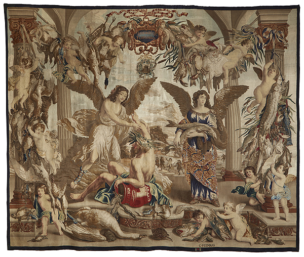Gerard Peemans, según diseño de David Teniers III. Serie Los meses, hacia 1679. Colección Banco de España