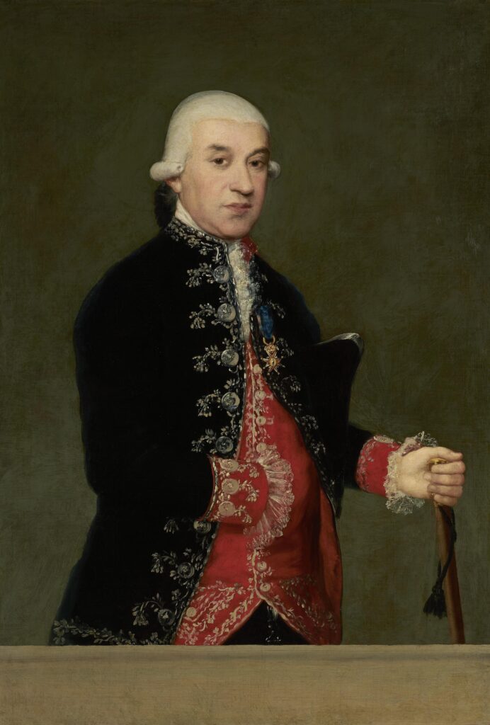 Francisco de Goya. Francisco Javier de Larumbe y Rodríguez, 1787. Colección Banco de España