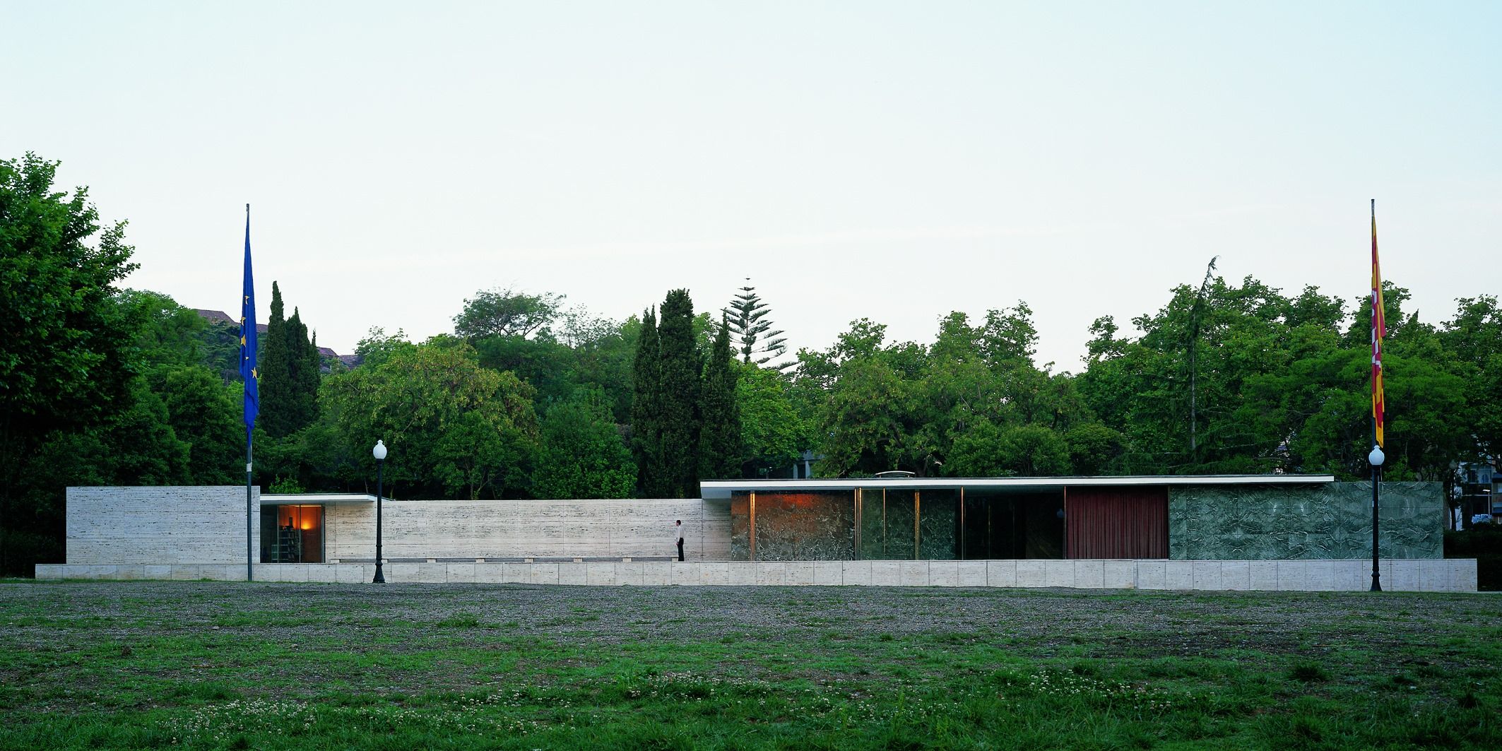 Pabellón Mies van der Rohe. Foto: Pepo Segura