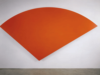 Ellsworth Kelly. Red Curve, 1986