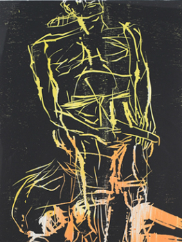 Georg Baselitz. Big Night IV (Remix), 2008-2010