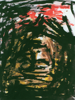 Georg Baselitz. Abgarkopf, 1983