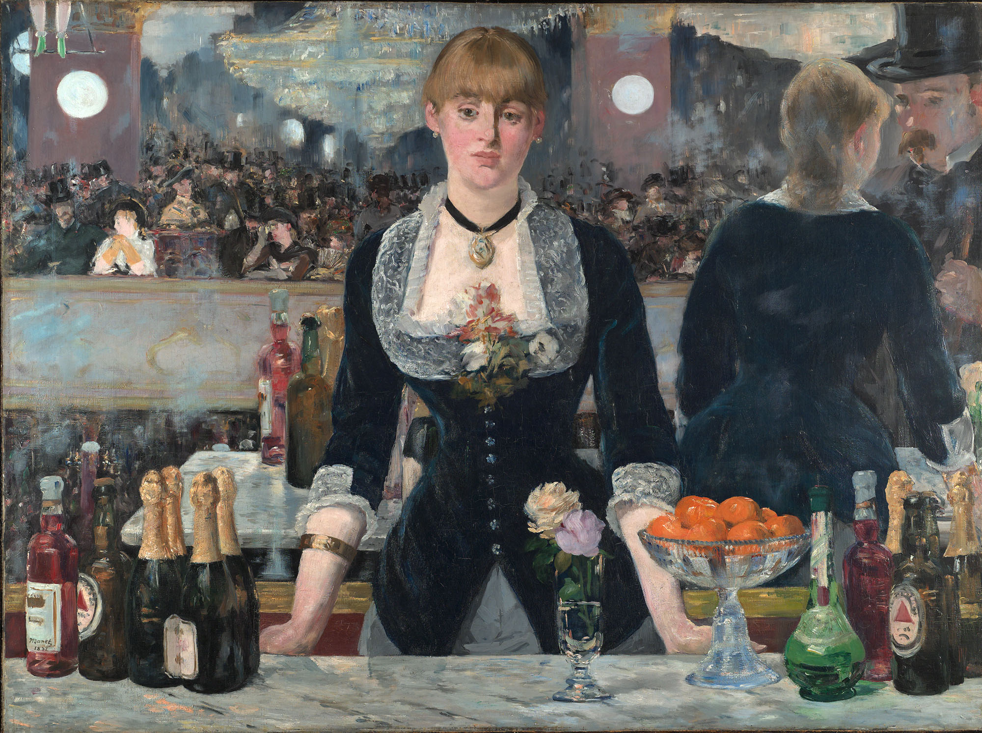 Manet. El bar del Folies-Bergère, 1881-1882. Courtauld Institute, Londres