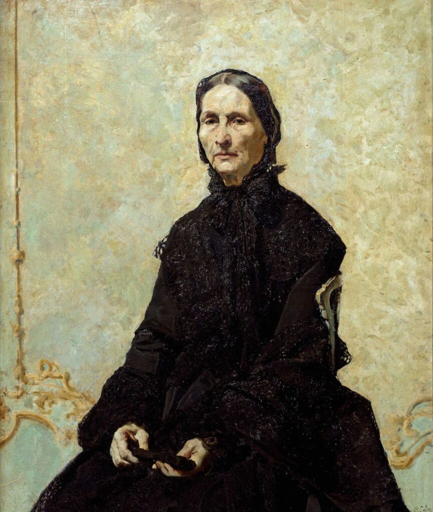Emilio Sala F r ancés. Ana Colín y Perinat, 1874. Museo de Bellas Artes de Valencia