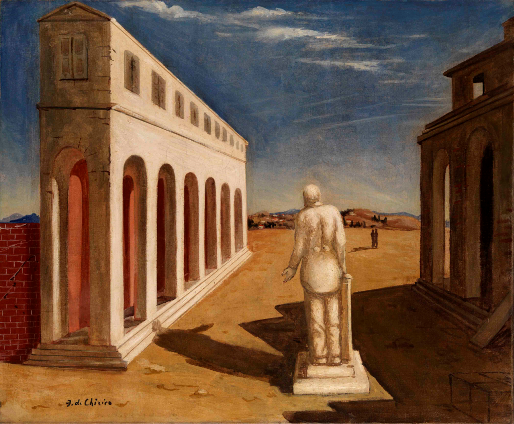 Giorgio de Chirico. Piazza d´Italia (Souvenir d´Italie), 1924-1925. MART Trento e Rovereto