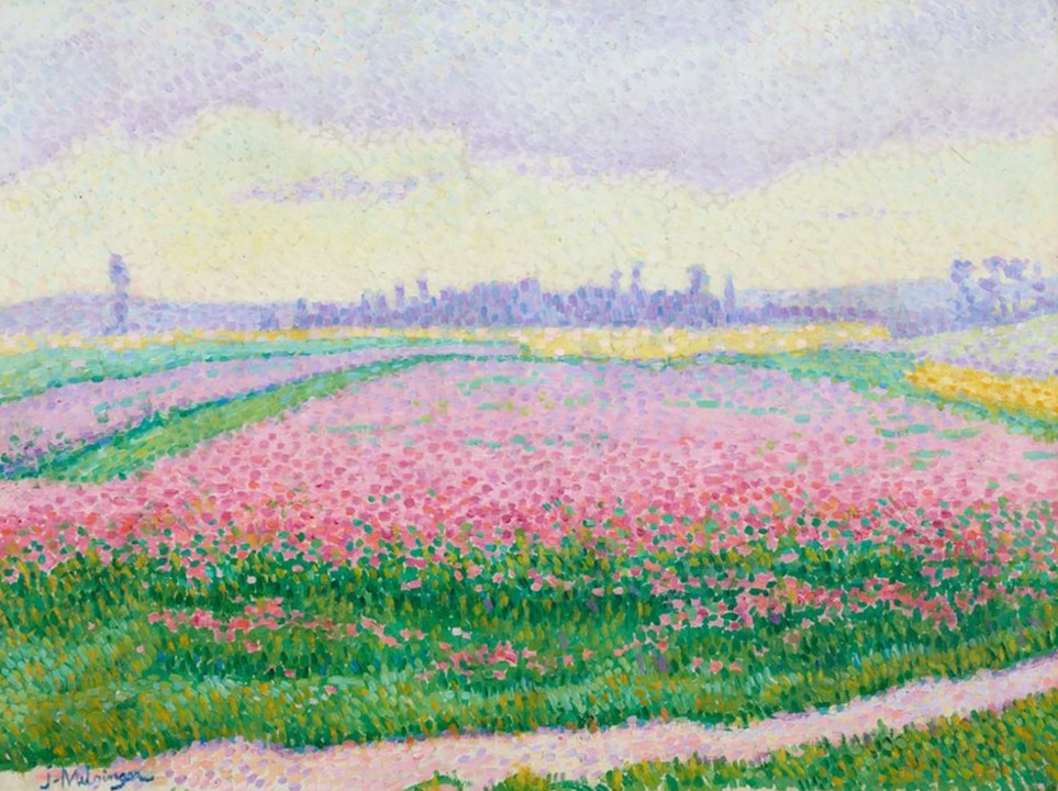 Jean Metzinger. Champs de pavots, 1904. Minneapolis Institute of Arts