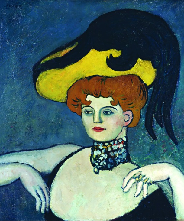 Pablo Picasso. Hétaïre [ou Courtisane au collier de gemmes], 1901. Pinacoteca Agnelli. © Succession Picasso 2025