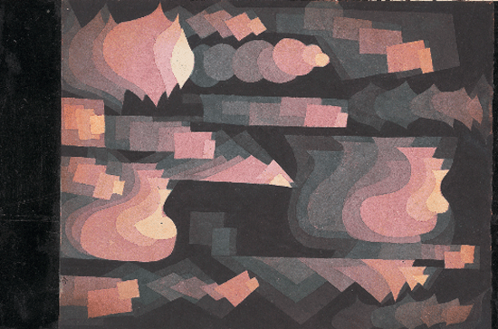 Paul Klee. Fugue in red, 1921