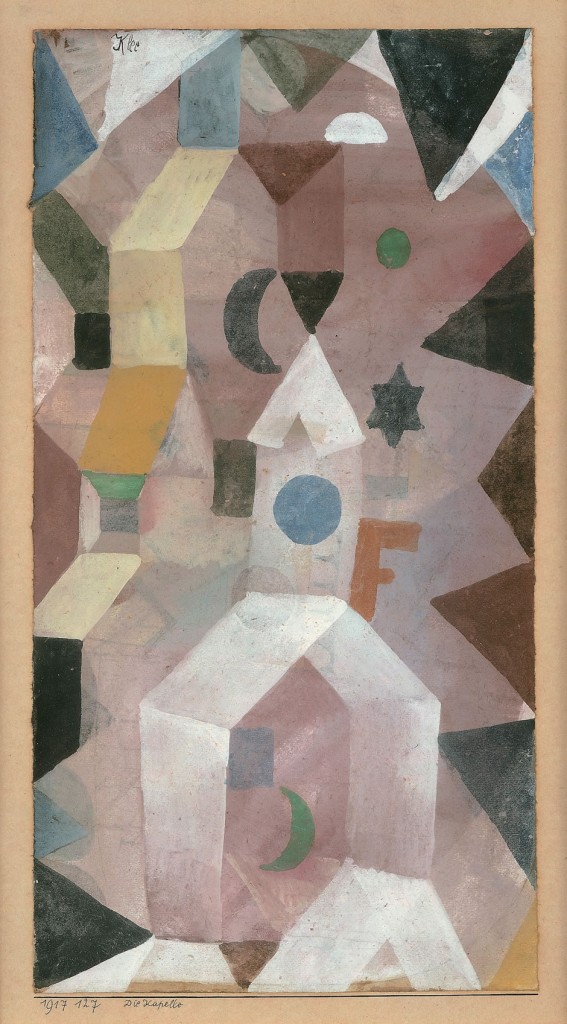 Paul Klee. The Chapel, 1917