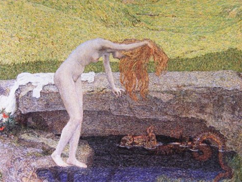 Segantini. La vanitá, 1897. Kunsthaus Zürich