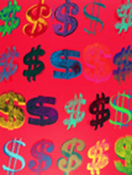 Andy Warhol. Multiple Dollar Sign, 1981. © 2011 The Andy Warhol Foundation for the Visual Arts/ Artists Rights Society (ARS), New York Cortesía de Galerie Bischofberger, Zürich    