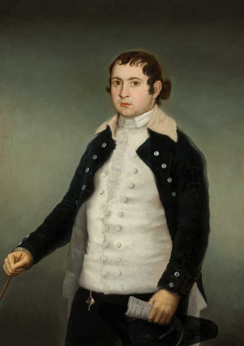 Francisco de Goya. Antonio Adán de Yarza, hacia 1787-1788