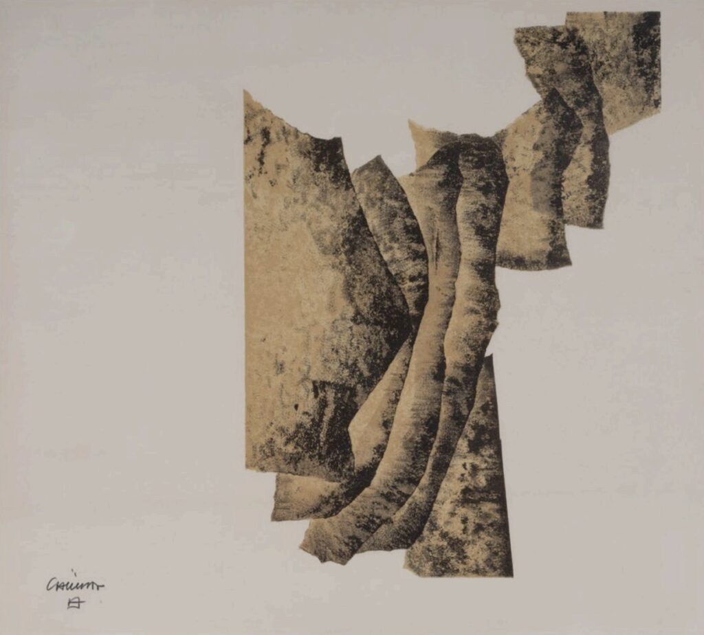 Eduardo Chillida. Correlation, 1960. Colección Galería Altxerri, San Sebastián