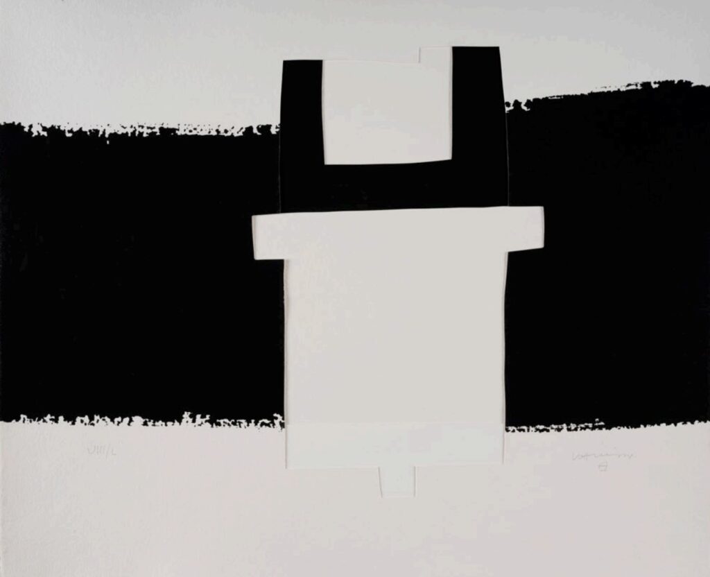 Eduardo Chillida. Sin título. Homenaje a José Miguel de Barandiarán Ayerbe, 1994. Museo de Bellas Artes de Bilbao