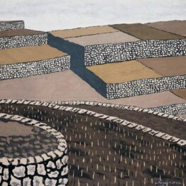 Godofredo Ortega Muñoz. Tenerife, paredes, 1971-1972. Museo Extremeño e Iberoamericano de Arte Contemporáneo, Badajoz