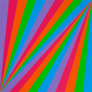 Max Bill. rhythmus in fünf farben, 1985