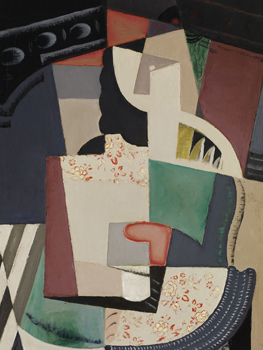 María Blanchard. Mujer sentada , c. 1917. Museo Meadows, Southern Methodist University, Dallas