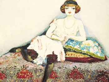 Kees Van Dongen. Femme assise, 1911. Colección privada