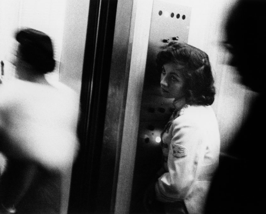 Robert Frank. Elevator. Miami Beach, 1955
