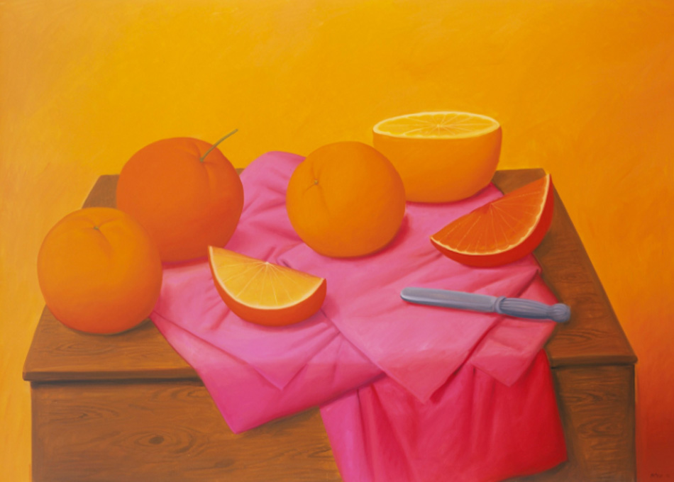Fernando Botero. Naranjas, 2008