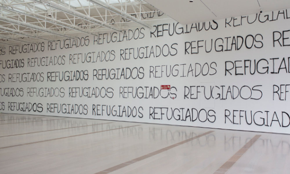 Martin Creed. "AMIGOS" en el Centro Botín. Fotografía: Belén de Benito