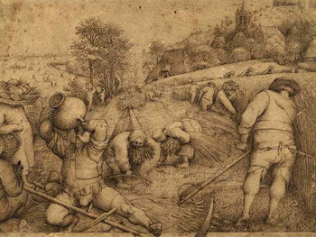 Pieter Bruegel. Der Sommer, 1568