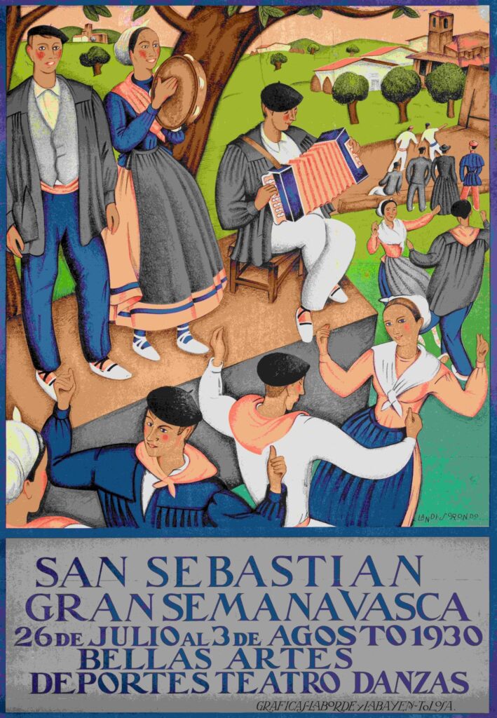 Carlos Landi Sorondo. San Sebastián, Gran Semana Vasca, 1930. San Telmo Museoa