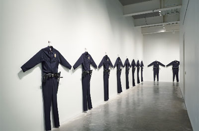 Chris Burden. L.A.P.D. Uniforms, 1993