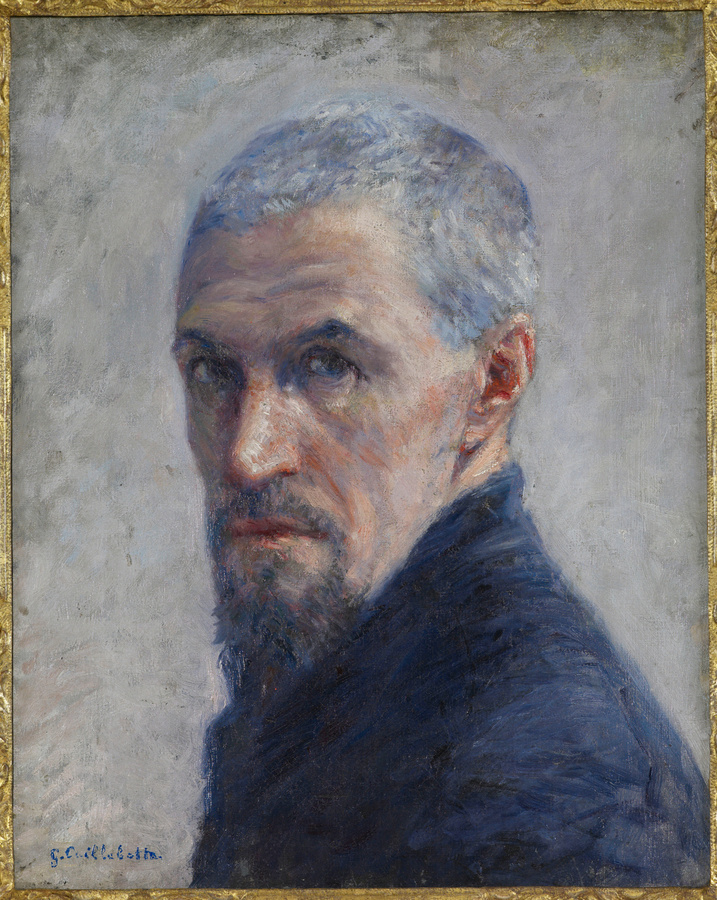 Gustave Caillebotte. Portrait de l'artiste, hacia 1892. Musée d'Orsay