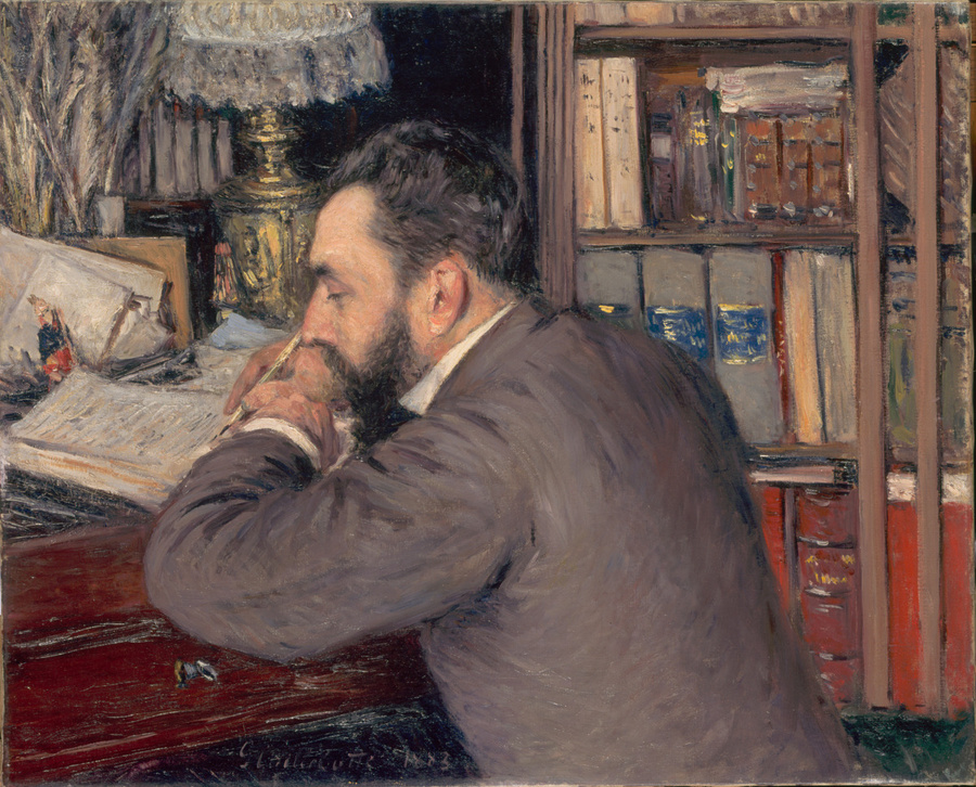 Gustave Caillebotte. Henri Cordier, 1883. Musée d'Orsay