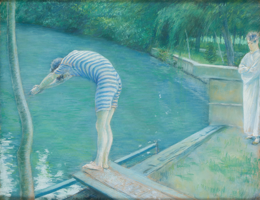 Gustave Caillebotte. Le Nageur, 1877. Musée d'Orsay