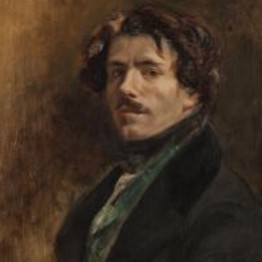 Delacroix. Autorretrato, 1839. Museo del Louvre