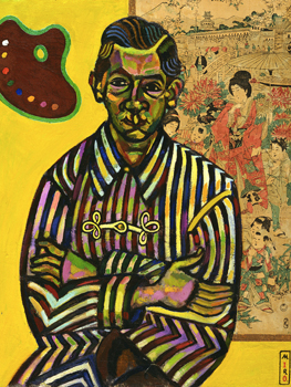Joan Miró. Retrato de Enric Cristòfol Ricart. 1917. The Museum of Modern Art, Nova York. © 2013. Digital image, The Museum of Modern Art, New York. Florene May Schoenborn. Bequest, 1996 /Scala, Florence. / © Successió Miró 2013