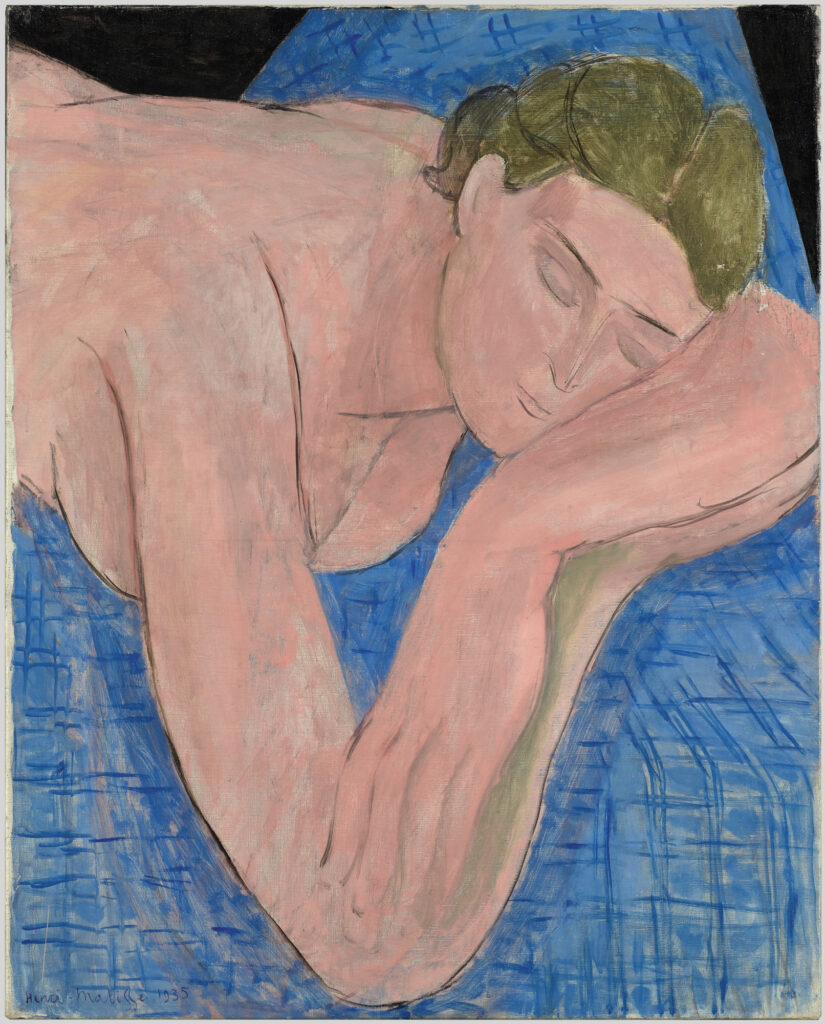 Henri Matisse. Le Rêve, 1935. © Succession H. Matisse/ VEGAP/ 2025. Centre Pompidou, MNAM-CCI/Bertrand Prévost/Dist. GrandPalaisRmn