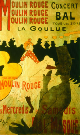 Henri de Toulouse-Lautrec. Moulin Rouge, La Goulue, 1891. Colección particular. Cortesia Galerie Documents, París