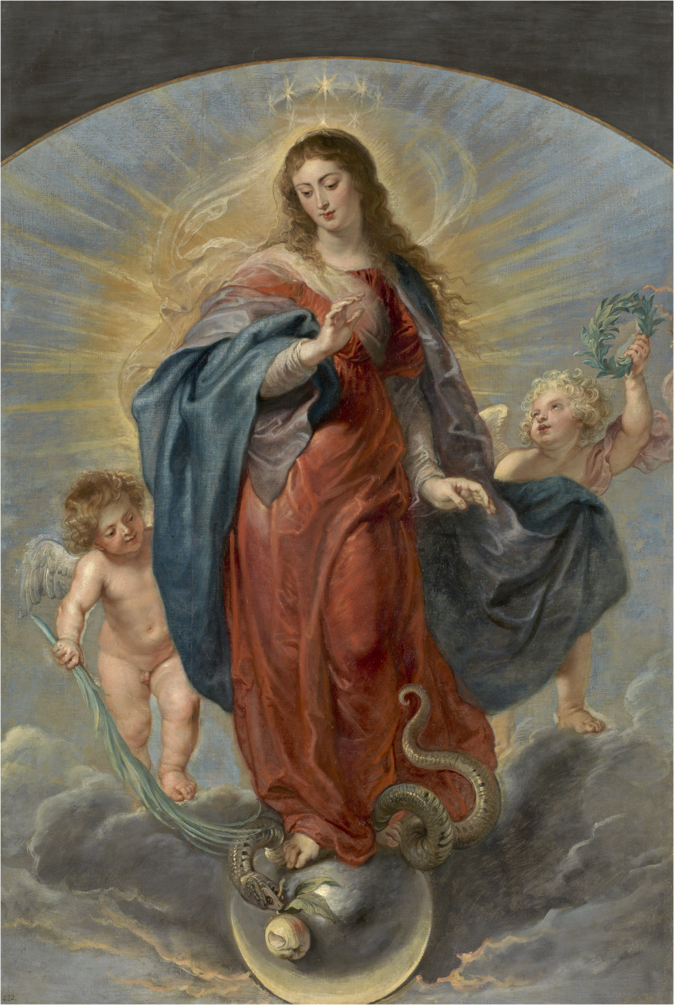 Pedro Pablo Rubens, «La Inmaculada Concepción», 1628-29. Óleo sobre lienzo. © Museo Nacional del Prado. Archivo Fotográfico