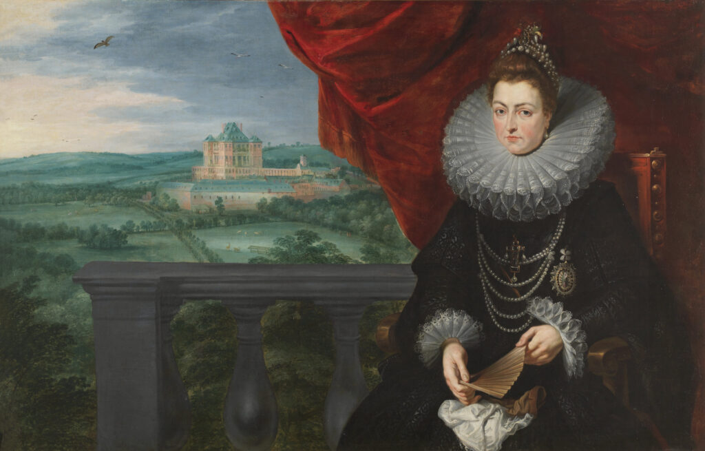 Pedro Pablo Rubens y Jan Brueghel el Viejo, «La infanta Isabel Clara Eugenia», h. 1615. Óleo sobre lienzo. © Museo Nacional del Prado. Archivo Fotográfico