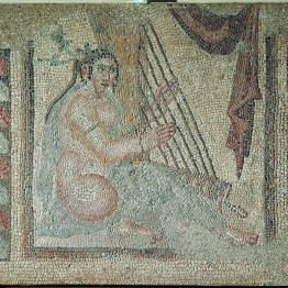 Arpista, 2000-1800 a.C. Eshnunna, Irak. Musée du Louvre. © RMN-Grand Palais, Musée du Louvre. Foto: Hervé Lewandowski