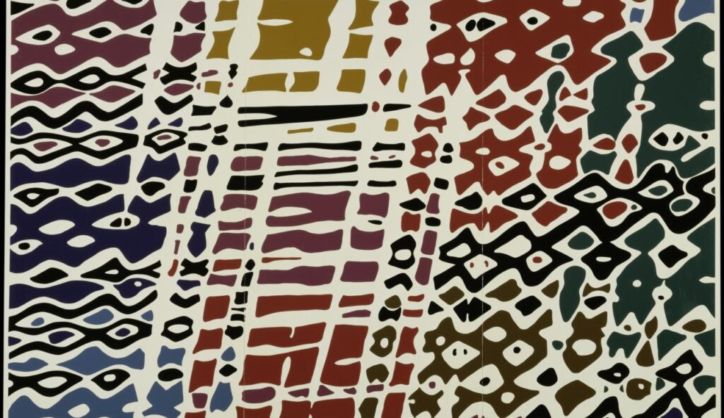 Raymond Hains. Film abstrait» [Filme abstracto], 1952-1976. Centre Pompidou, París. Musée national d’art moderne. © Raymond Hains, VEGAP, Barcelona, 2025. Fotografía: © Centre Pompidou, MNAM-CCI/Philippe Migeat/Dist. GrandPalaisRmn