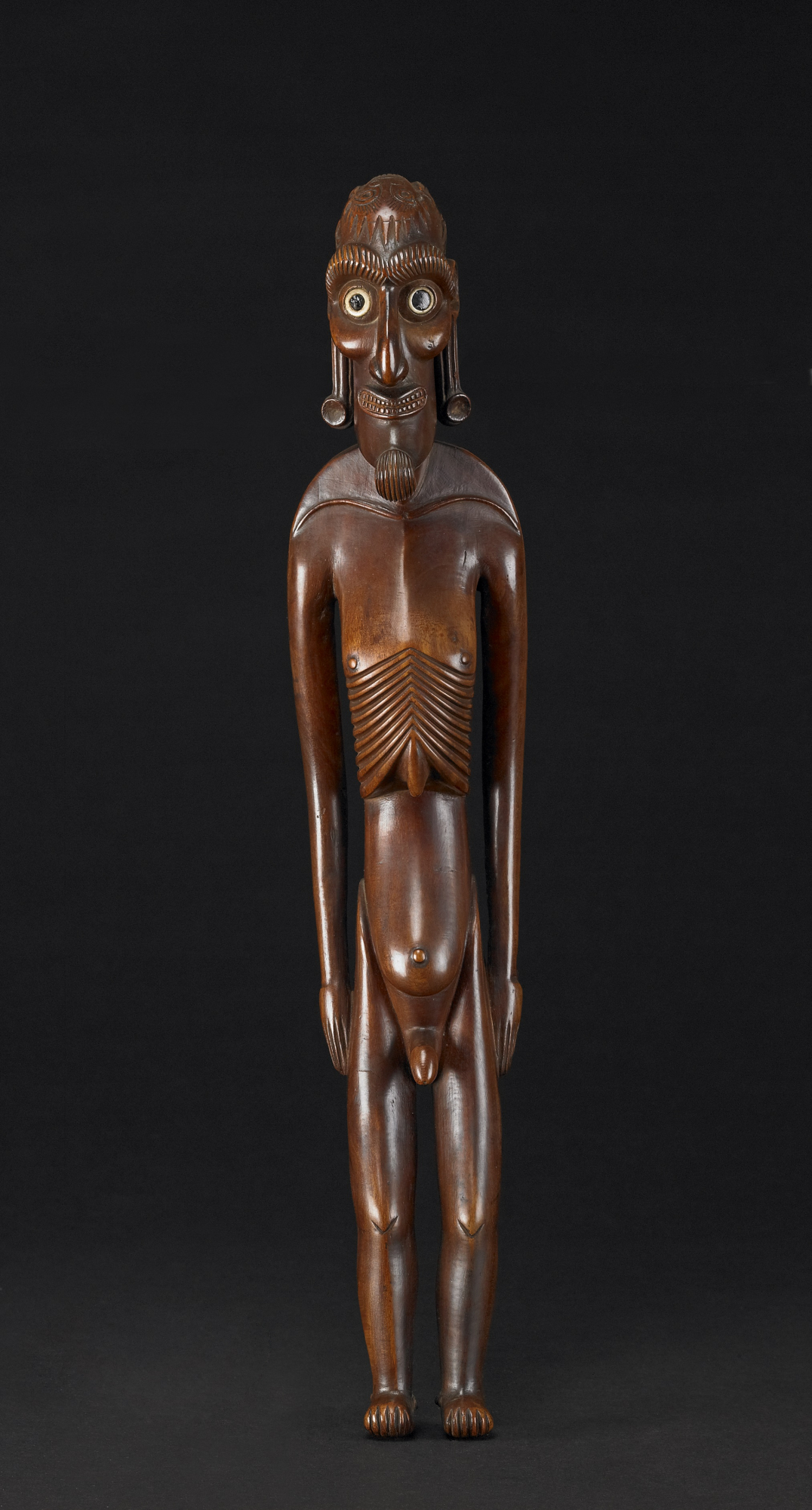 Moái pa’apa’a de Rapa Nui, isla de Pascua, 1800-1886. © The Trustess of the British Museum