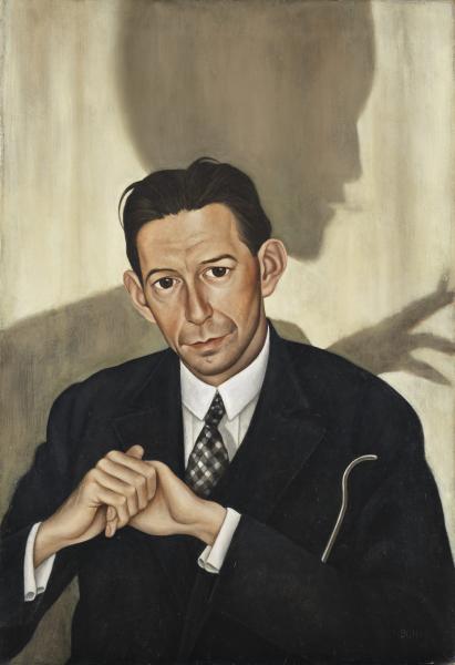 Christian Schad. Retrato del Dr. Haustein, 1928. © Museo Nacional Thyssen-Bornemisza. Madrid