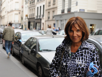 Retrato de Sophie Calle. Copyright Yves Géant