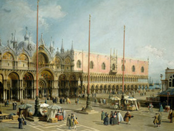 Canaletto. Plaza de San Marcos, 1742-1744. National Gallery of Art