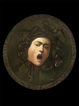 Caravaggio. Medusa Murtola, 1596-1597. Colección privada, Milán