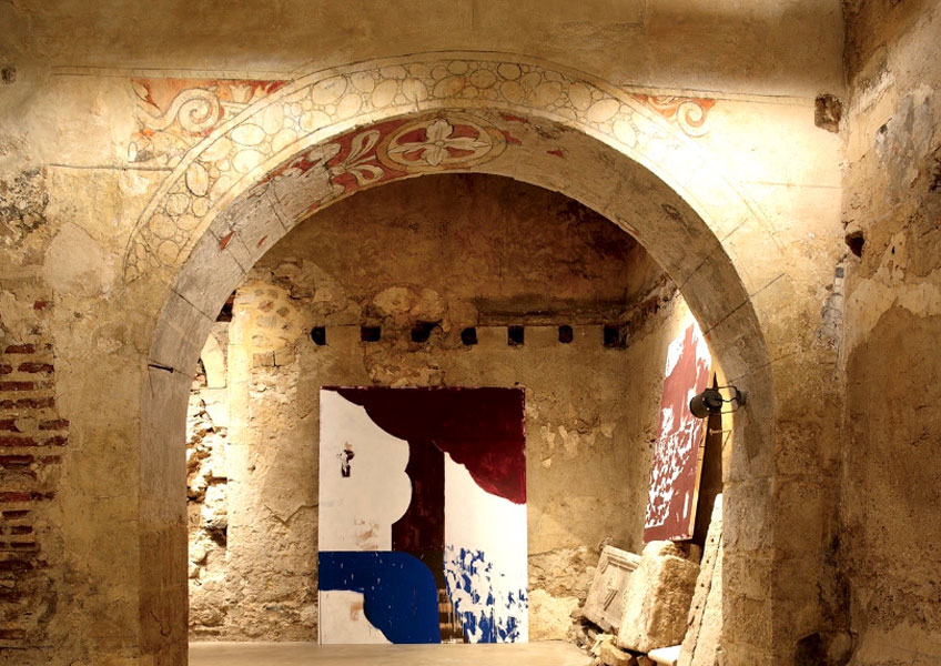 Carlos León. "De todo aquello". Iglesia de Santo Domingo, Pedraza