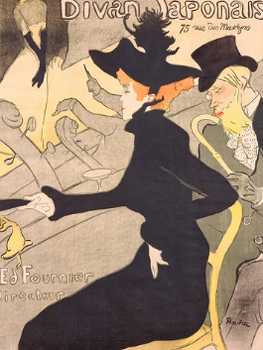 Henri de Toulouse-Lautrec. Divan Japonais, 1893