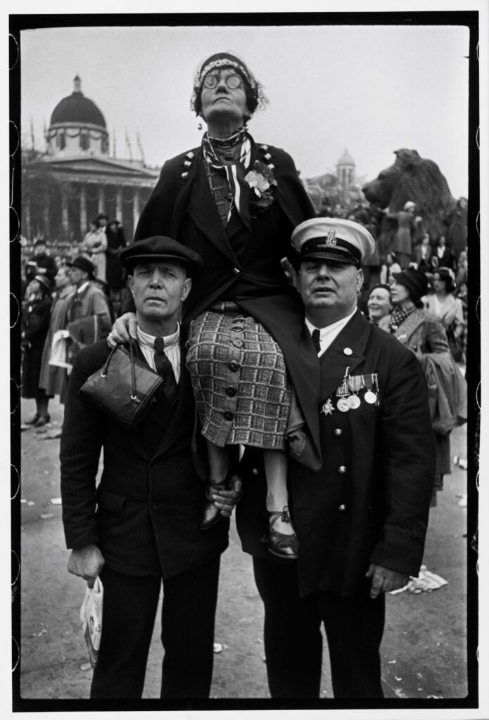 Cartier-Bresson. Coronación de Jorge VI, Londres, Inglaterra, 1937