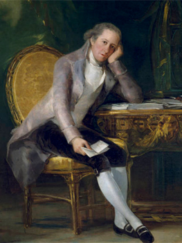 Francisco de Goya. Gaspar Melchor de Jovellanos, 1798
